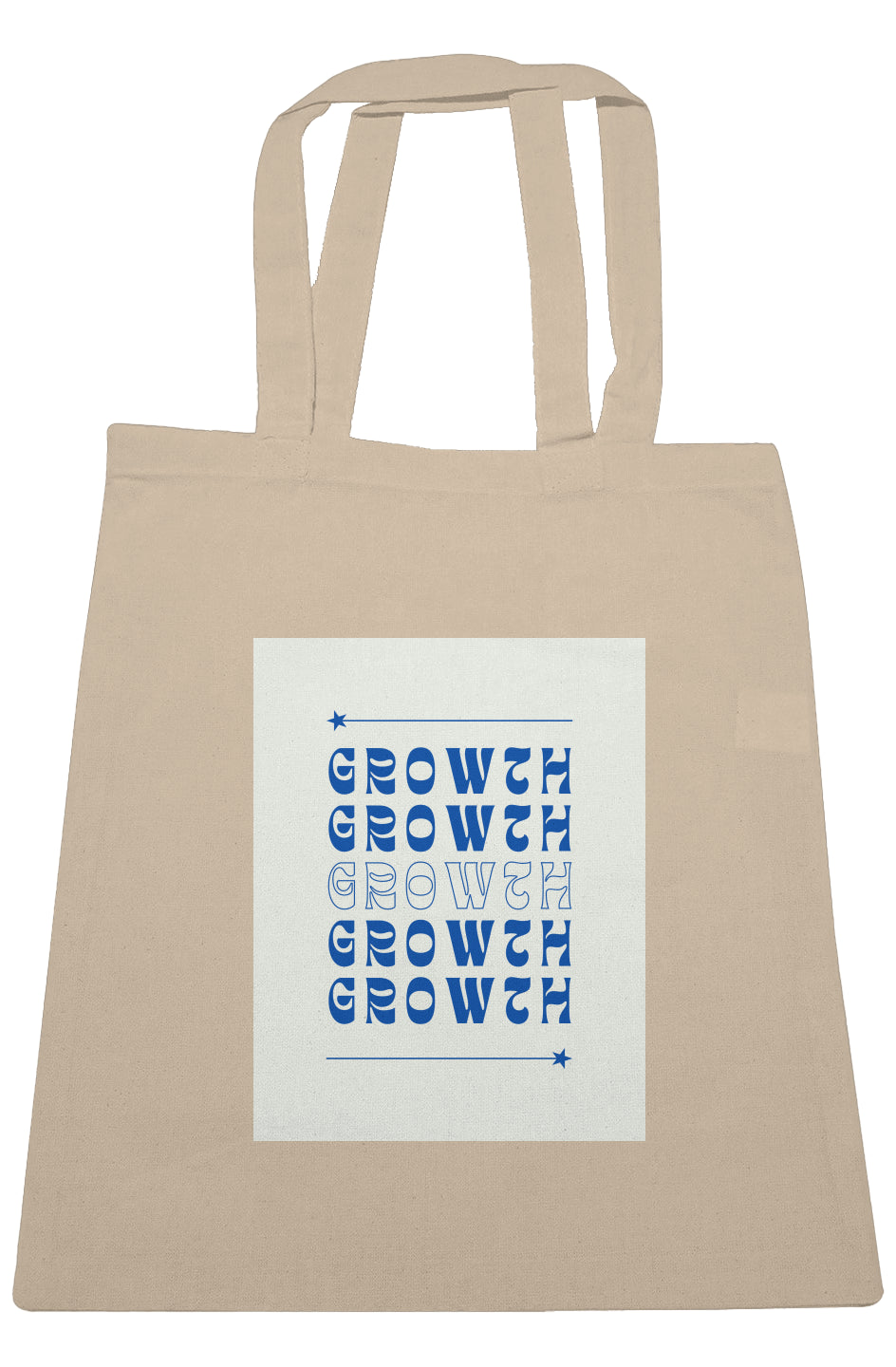 "Growth" Canvas Tote L