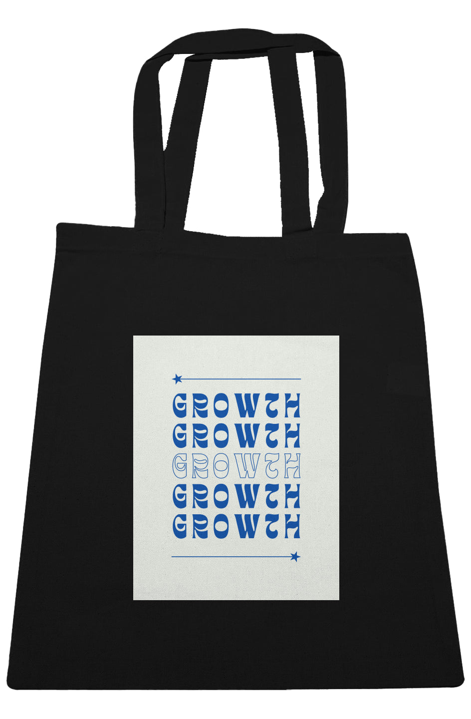 "Growth" Canvas Tote L