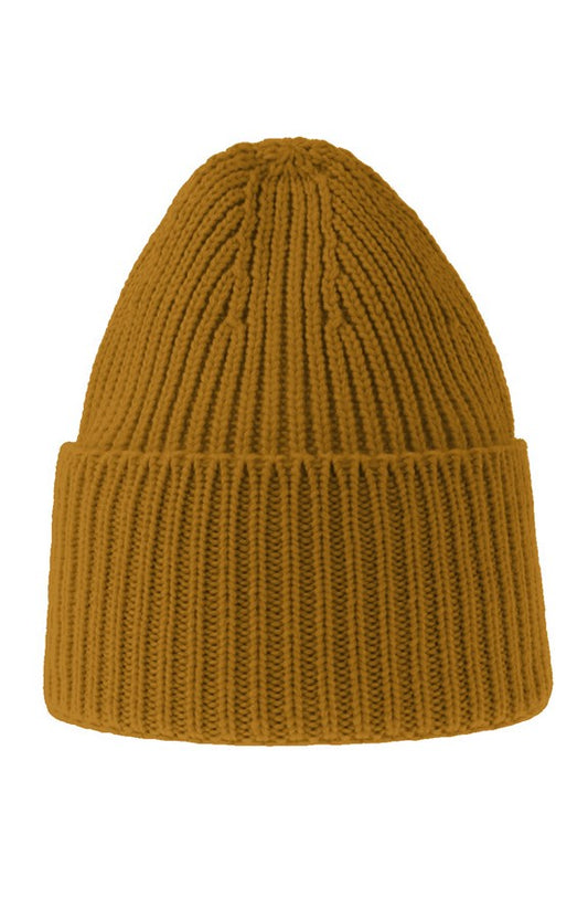 Sustainable Chunky Rib Knit Beanie