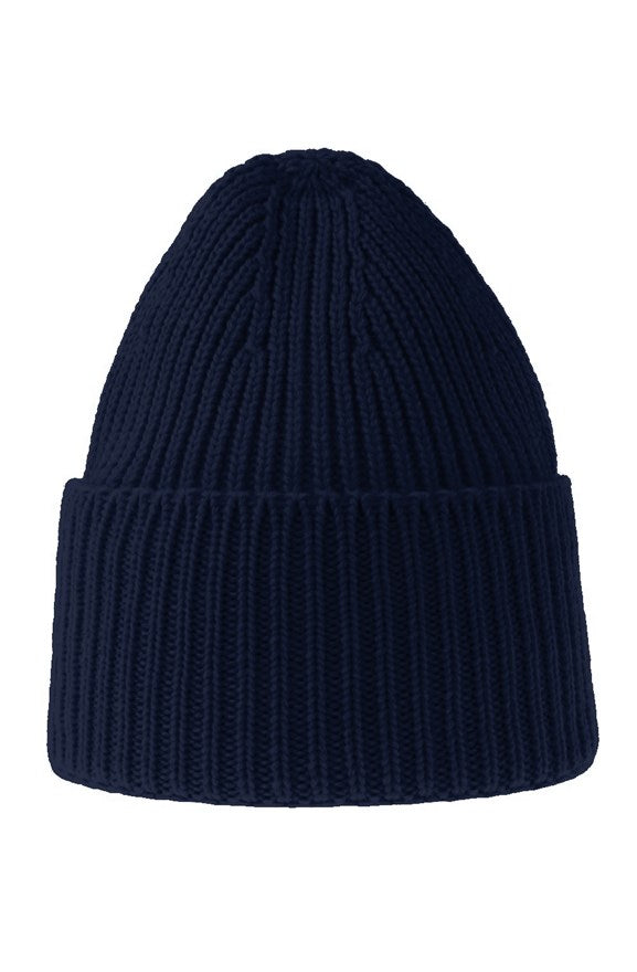 Sustainable Chunky Rib Knit Beanie